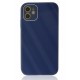 Newface iPhone 12 Kılıf Glass Kapak - Lacivert Newface iPhone 12 Kılıf Glass Kapak - Lacivert
