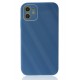 Newface iPhone 12 Kılıf Glass Kapak - Mavi Newface iPhone 12 Kılıf Glass Kapak - Mavi
