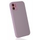 Newface iPhone 12 Kılıf Glass Kapak - Mor Newface iPhone 12 Kılıf Glass Kapak - Mor