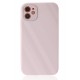 Newface iPhone 12 Kılıf Glass Kapak - Pembe Newface iPhone 12 Kılıf Glass Kapak - Pembe