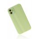 Newface iPhone 12 Kılıf Glass Kapak - Açık Yeşil Newface iPhone 12 Kılıf Glass Kapak - Açık Yeşil