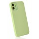 Newface iPhone 12 Kılıf Glass Kapak - Açık Yeşil Newface iPhone 12 Kılıf Glass Kapak - Açık Yeşil