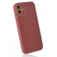 Newface iPhone 12 Kılıf Glass Kapak - Bordo Newface iPhone 12 Kılıf Glass Kapak - Bordo