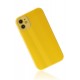 Newface iPhone 12 Kılıf Glass Kapak - Sarı Newface iPhone 12 Kılıf Glass Kapak - Sarı