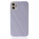Newface iPhone 12 Kılıf Glass Kapak - Lila Newface iPhone 12 Kılıf Glass Kapak - Lila