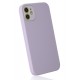 Newface iPhone 12 Kılıf Glass Kapak - Lila Newface iPhone 12 Kılıf Glass Kapak - Lila