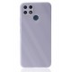 Newface Realme C25 Kılıf Glass Kapak - Lila Newface Realme C25 Kılıf Glass Kapak - Lila