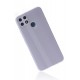 Newface Realme C25 Kılıf Glass Kapak - Lila Newface Realme C25 Kılıf Glass Kapak - Lila