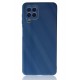 Newface Samsung Galaxy A22 Kılıf Glass Kapak - Mavi Newface Samsung Galaxy A22 Kılıf Glass Kapak - Mavi