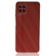 Newface Samsung Galaxy A22 Kılıf Glass Kapak - Bordo Newface Samsung Galaxy A22 Kılıf Glass Kapak - Bordo