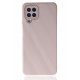 Newface Samsung Galaxy A22 Kılıf Glass Kapak - Pembe Newface Samsung Galaxy A22 Kılıf Glass Kapak - Pembe