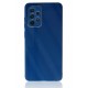 Newface Samsung Galaxy A72 Kılıf Glass Kapak - Mavi Newface Samsung Galaxy A72 Kılıf Glass Kapak - Mavi