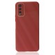 Newface Vivo Y20 Kılıf Glass Kapak - Bordo Newface Vivo Y20 Kılıf Glass Kapak - Bordo