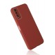 Newface Vivo Y20 Kılıf Glass Kapak - Bordo Newface Vivo Y20 Kılıf Glass Kapak - Bordo