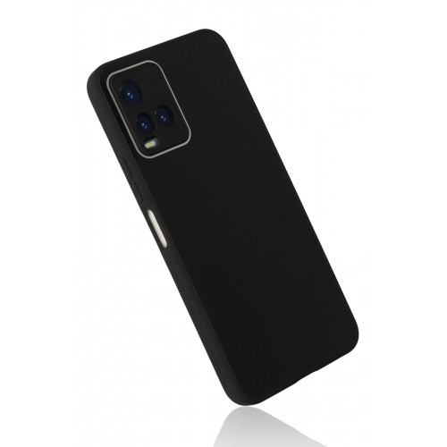Newface Vivo Y33S Kılıf Glass Kapak - Siyah Newface Vivo Y33S Kılıf Glass Kapak - Siyah