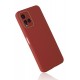 Newface Vivo Y33S Kılıf Glass Kapak - Bordo Newface Vivo Y33S Kılıf Glass Kapak - Bordo