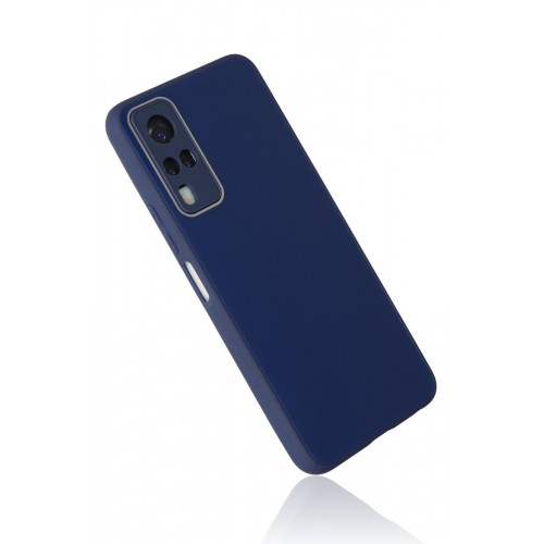Newface Vivo Y51 Kılıf Glass Kapak - Lacivert Newface Vivo Y51 Kılıf Glass Kapak - Lacivert