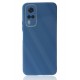 Newface Vivo Y51 Kılıf Glass Kapak - Mavi Newface Vivo Y51 Kılıf Glass Kapak - Mavi