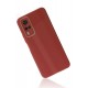 Newface Vivo Y31 2021 Kılıf Glass Kapak - Bordo Newface Vivo Y31 2021 Kılıf Glass Kapak - Bordo