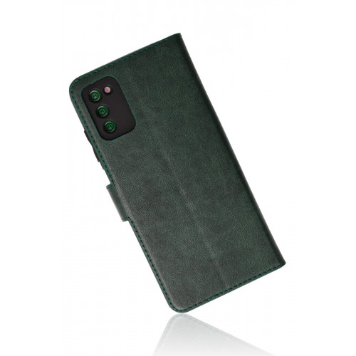 Newface Samsung Galaxy A02S Kılıf Trend S Plus Kapaklı Kılıf - Yeşil Newface Samsung Galaxy A02S Kılıf Trend S Plus Kapaklı Kılıf - Yeşil