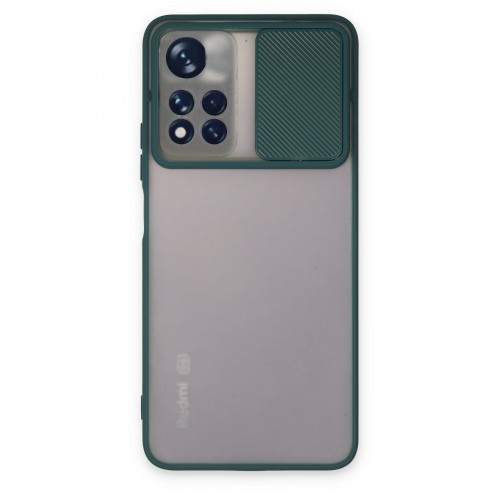 Newface Xiaomi Redmi Note 11T Kılıf Palm Buzlu Kamera Sürgülü Silikon - Yeşil Newface Xiaomi Redmi Note 11T Kılıf Palm Buzlu Kamera Sürgülü Silikon - Yeşil