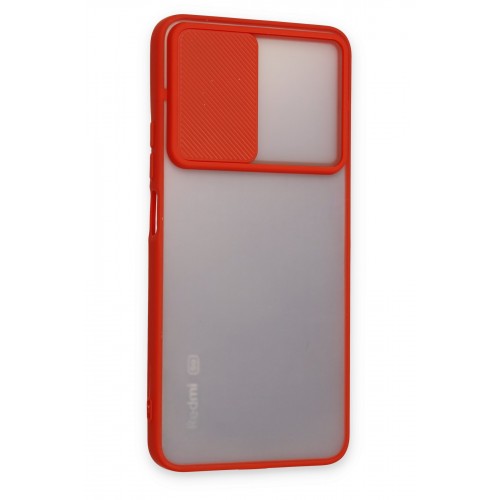 Newface Xiaomi Redmi Note 11T Kılıf Palm Buzlu Kamera Sürgülü Silikon - Kırmızı Newface Xiaomi Redmi Note 11T Kılıf Palm Buzlu Kamera Sürgülü Silikon - Kırmızı