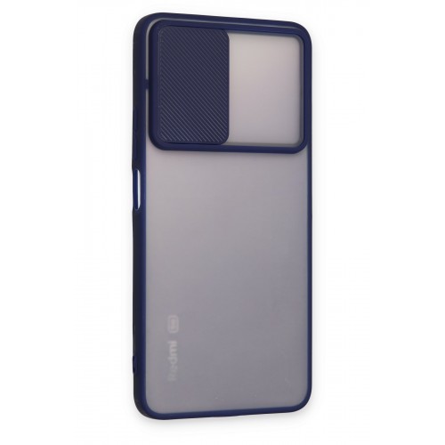 Newface Xiaomi Redmi Note 11T Kılıf Palm Buzlu Kamera Sürgülü Silikon - Lacivert Newface Xiaomi Redmi Note 11T Kılıf Palm Buzlu Kamera Sürgülü Silikon - Lacivert