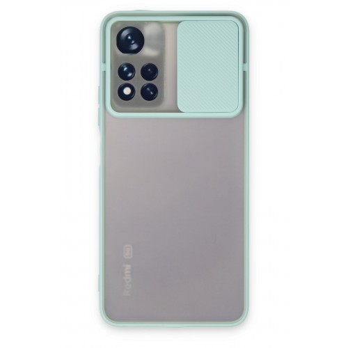Newface Xiaomi Redmi Note 11T Kılıf Palm Buzlu Kamera Sürgülü Silikon - Turkuaz Newface Xiaomi Redmi Note 11T Kılıf Palm Buzlu Kamera Sürgülü Silikon - Turkuaz