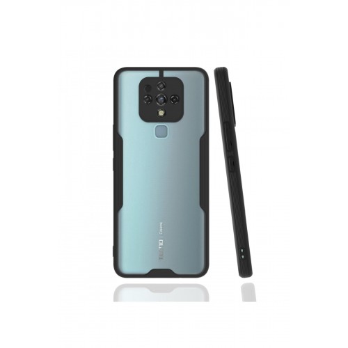 Newface Tecno Camon 16 Kılıf Platin Silikon - Siyah Newface Tecno Camon 16 Kılıf Platin Silikon - Siyah