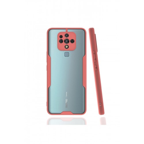 Newface Tecno Camon 16 Kılıf Platin Silikon - Pembe Newface Tecno Camon 16 Kılıf Platin Silikon - Pembe
