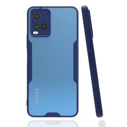 Newface Vivo Y33S Kılıf Platin Silikon - Lacivert Newface Vivo Y33S Kılıf Platin Silikon - Lacivert