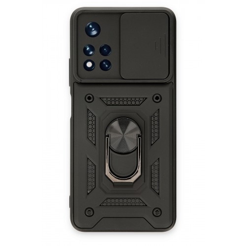 Newface Xiaomi Redmi Note 11T Kılıf Pars Lens Yüzüklü Silikon - Siyah Newface Xiaomi Redmi Note 11T Kılıf Pars Lens Yüzüklü Silikon - Siyah