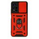 Newface Xiaomi Redmi Note 11T Kılıf Pars Lens Yüzüklü Silikon - Kırmızı Newface Xiaomi Redmi Note 11T Kılıf Pars Lens Yüzüklü Silikon - Kırmızı