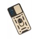 Newface Samsung Galaxy M52 5G Kılıf Pars Lens Yüzüklü Silikon - Gold Newface Samsung Galaxy M52 5G Kılıf Pars Lens Yüzüklü Silikon - Gold