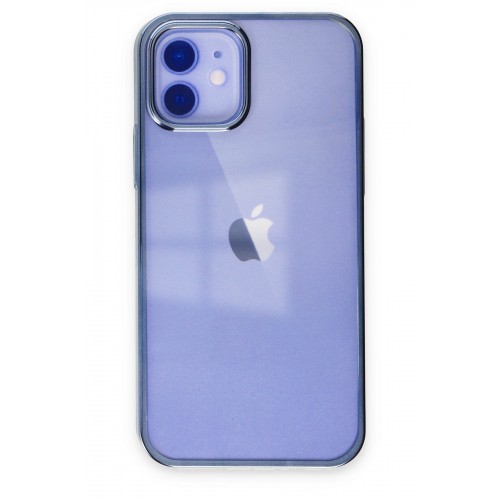Newface iPhone 12 Kılıf Element Silikon - Sky Blue Newface iPhone 12 Kılıf Element Silikon - Sky Blue