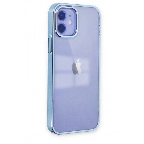 Newface iPhone 12 Kılıf Element Silikon - Sky Blue Newface iPhone 12 Kılıf Element Silikon - Sky Blue