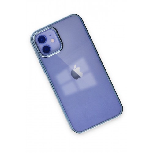 Newface iPhone 12 Kılıf Element Silikon - Sky Blue Newface iPhone 12 Kılıf Element Silikon - Sky Blue