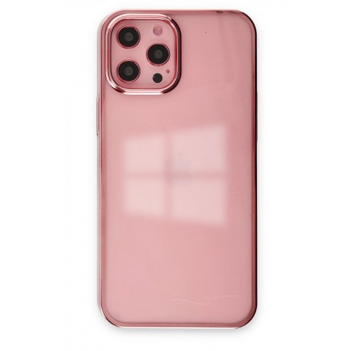 Newface iPhone 12 Pro Kılıf Element Silikon - Pembe Newface iPhone 12 Pro Kılıf Element Silikon - Pembe