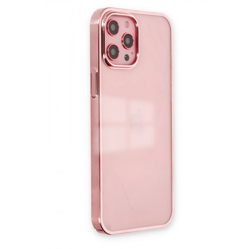 Newface iPhone 12 Pro Kılıf Element Silikon - Pembe Newface iPhone 12 Pro Kılıf Element Silikon - Pembe