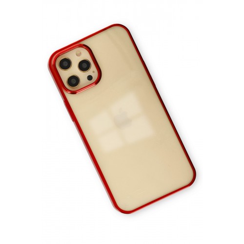Newface iPhone 12 Pro Max Kılıf Element Silikon - Kırmızı Newface iPhone 12 Pro Max Kılıf Element Silikon - Kırmızı