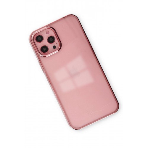 Newface iPhone 12 Pro Max Kılıf Element Silikon - Pembe Newface iPhone 12 Pro Max Kılıf Element Silikon - Pembe