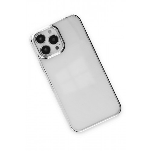 Newface iPhone 13 Pro Kılıf Element Silikon - Gümüş Newface iPhone 13 Pro Kılıf Element Silikon - Gümüş