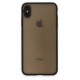Newface iPhone XS Kılıf Montreal Silikon Kapak - Siyah