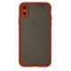Newface iPhone XS Kılıf Montreal Silikon Kapak - Kırmızı Newface iPhone XS Kılıf Montreal Silikon Kapak - Kırmızı