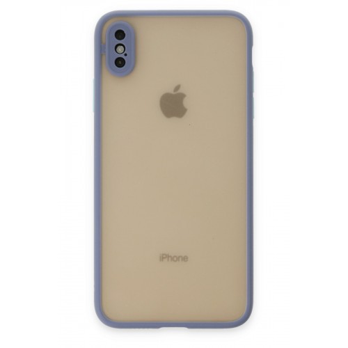 Newface iPhone XS Kılıf Montreal Silikon Kapak - Gri Newface iPhone XS Kılıf Montreal Silikon Kapak - Gri
