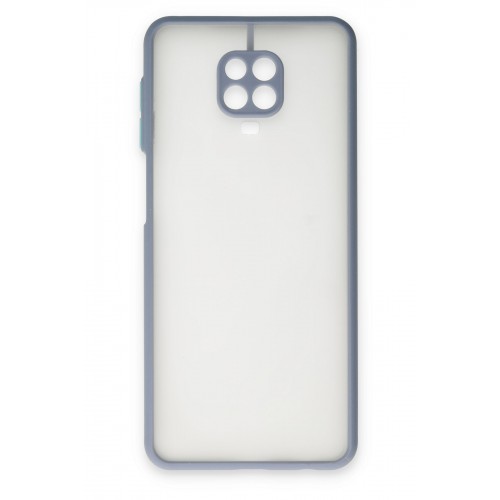 Newface Xiaomi Redmi Note 9 Pro Kılıf Montreal Silikon Kapak - Gri Newface Xiaomi Redmi Note 9 Pro Kılıf Montreal Silikon Kapak - Gri