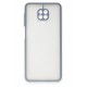 Newface Xiaomi Redmi Note 9 Pro Kılıf Montreal Silikon Kapak - Gri Newface Xiaomi Redmi Note 9 Pro Kılıf Montreal Silikon Kapak - Gri