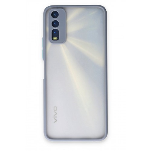 Newface Vivo Y11S Kılıf Montreal Silikon Kapak - Gri Newface Vivo Y11S Kılıf Montreal Silikon Kapak - Gri