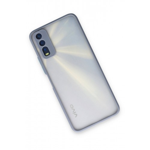 Newface Vivo Y11S Kılıf Montreal Silikon Kapak - Gri Newface Vivo Y11S Kılıf Montreal Silikon Kapak - Gri
