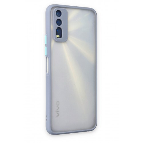 Newface Vivo Y11S Kılıf Montreal Silikon Kapak - Gri Newface Vivo Y11S Kılıf Montreal Silikon Kapak - Gri